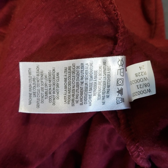 Head Men's Burgundy Short Sleeve Shirt.  Size XXL. - Picture 8 of 8